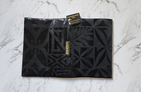 Black Hand Painted Journal - Measina Treasures of Samoa
