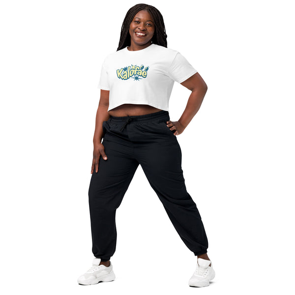 Kalofae Women’s crop top - Measina Treasures of Samoa