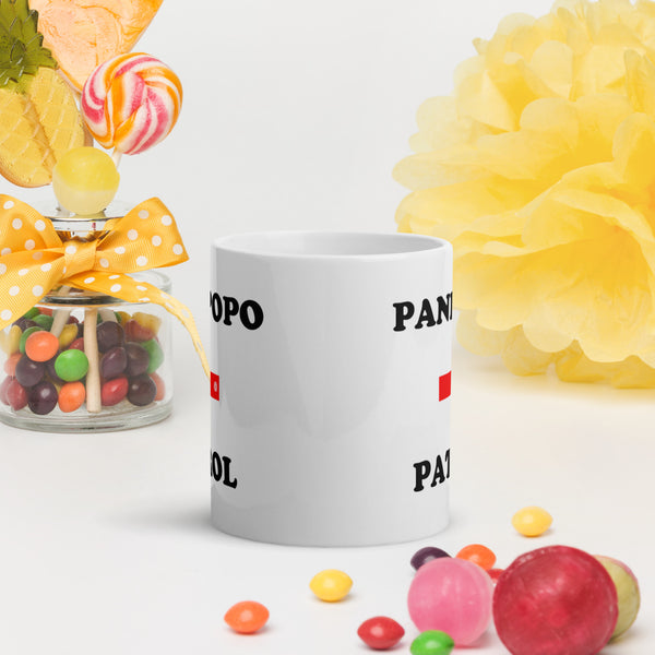 Pani Popo Patrol White glossy mug US - Measina Treasures of Samoa