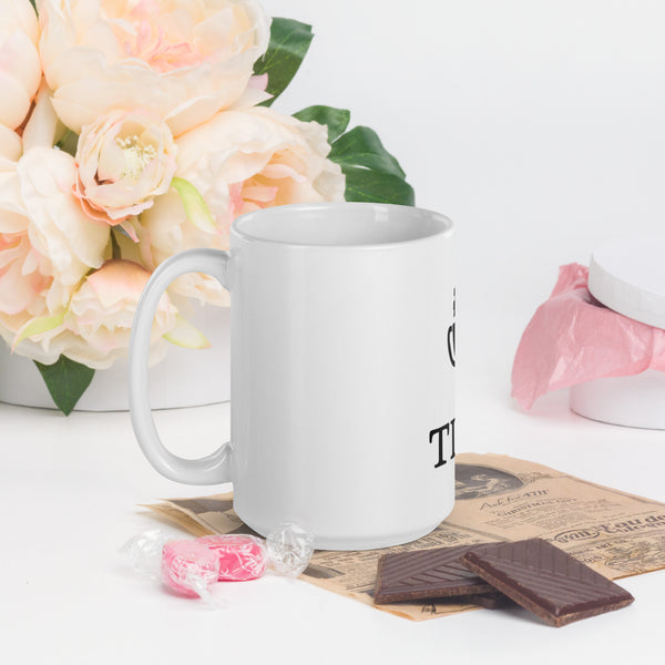 #1 Tina/Mum White glossy mug - Measina Treasures of Samoa