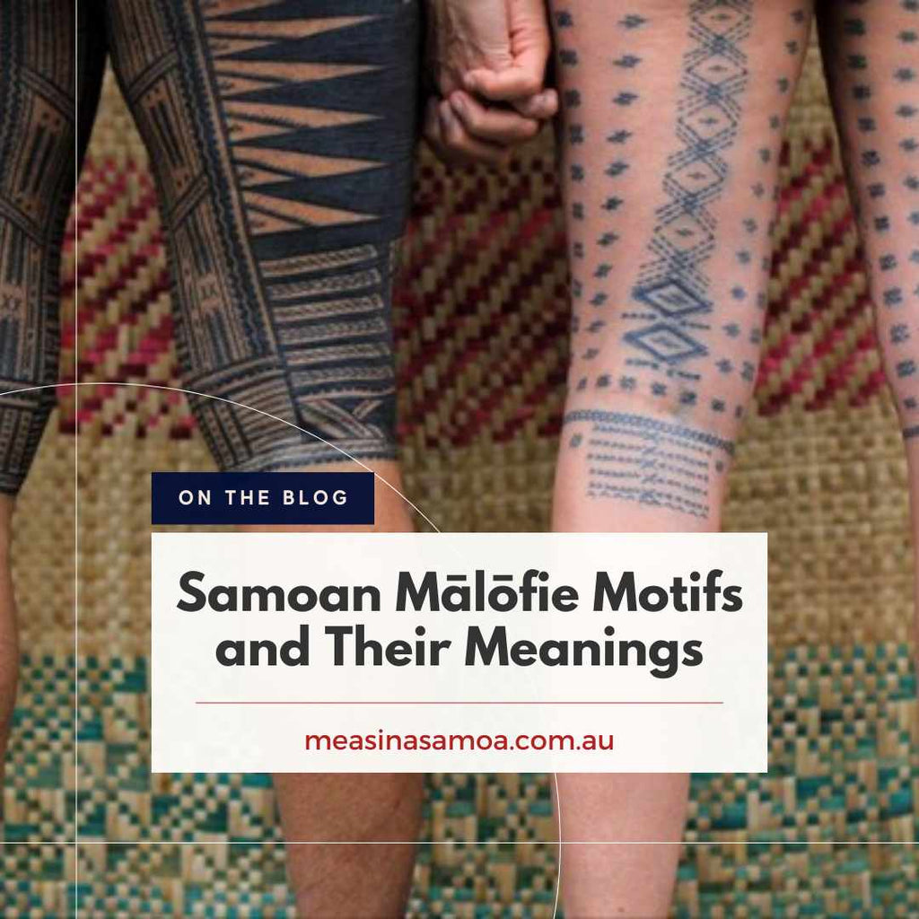 Samoan Mālōfie Motifs and Their Meanings