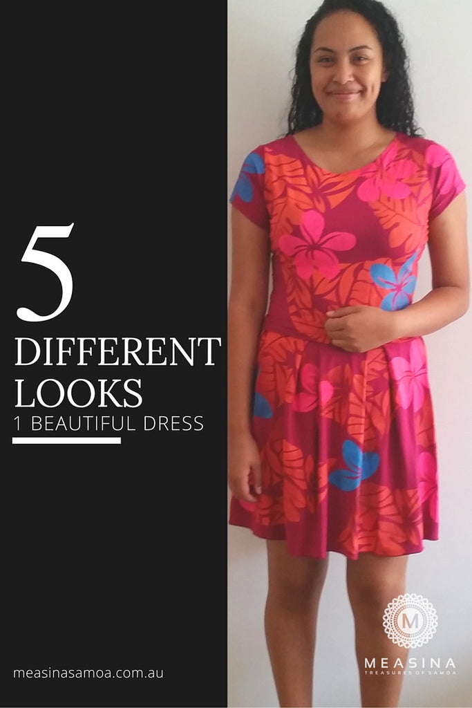 5 Different Looks, 1 Beautiful Dress