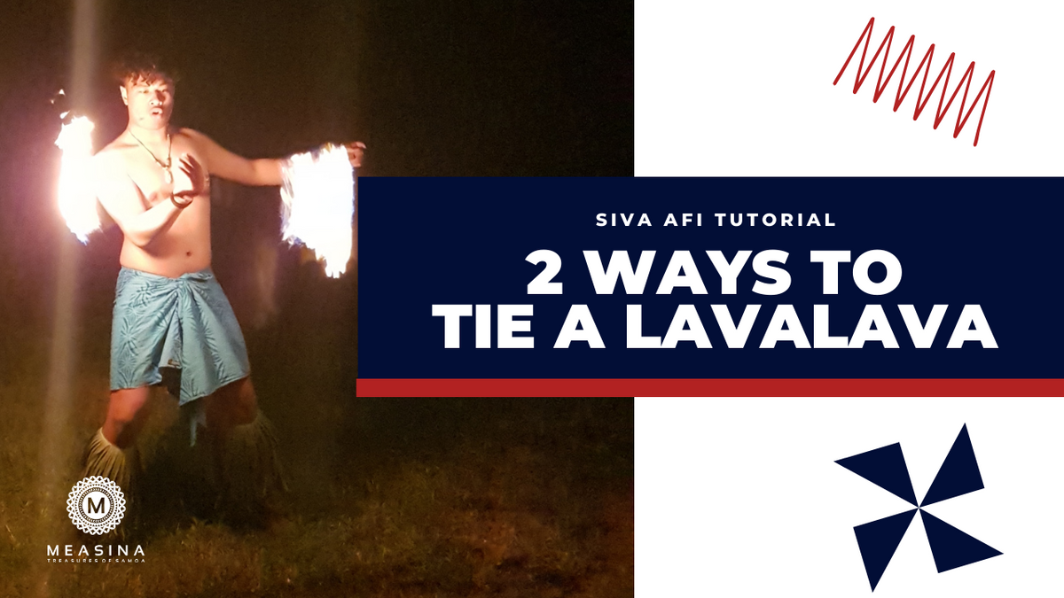 2 Ways to Tie a Lavalava Measina Treasures of Samoa