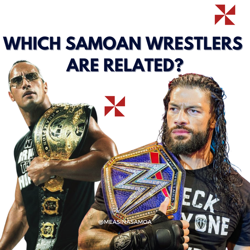 Which Samoan Wrestlers are Related?