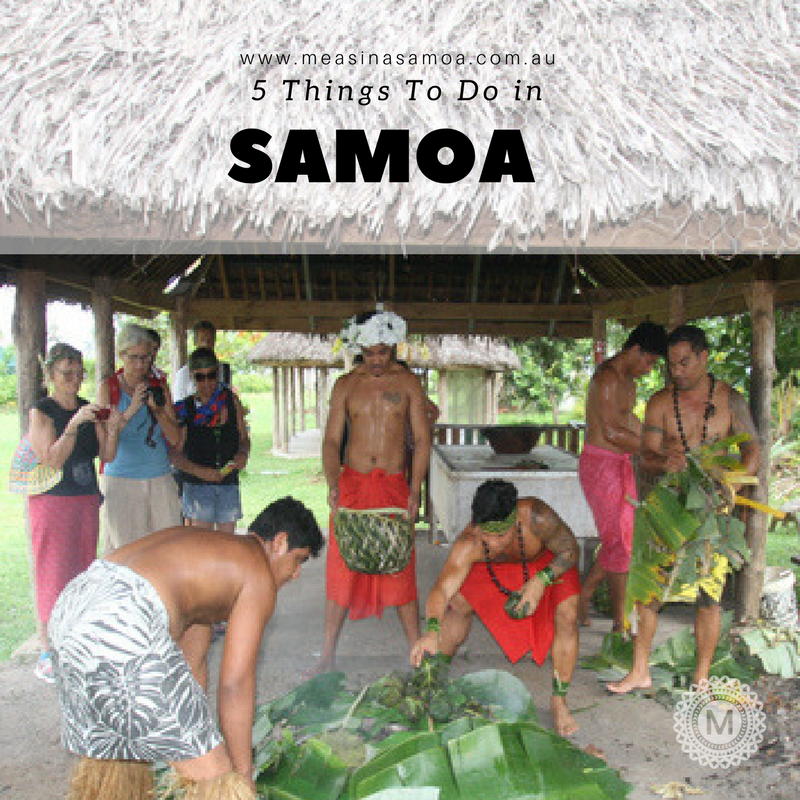 5 Things to do in Samoa