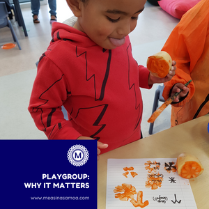 Playgroup: why it matters