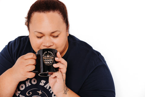 Koko Samoa Black Glossy Mug