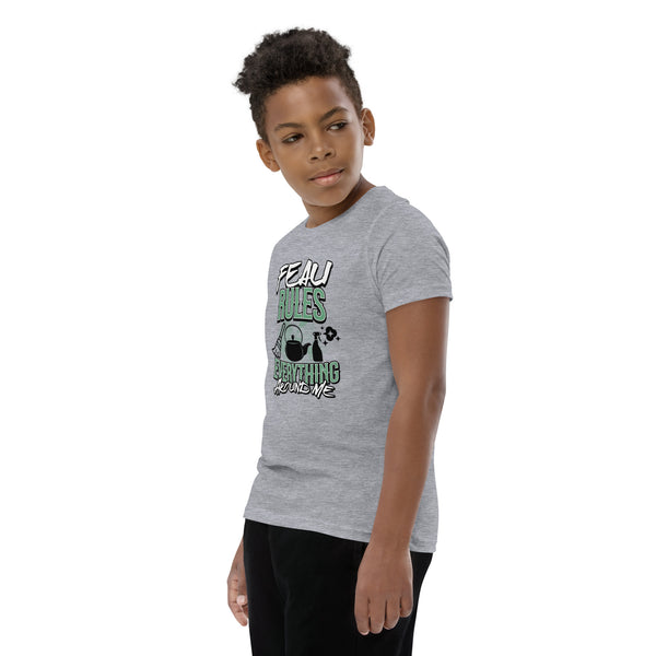 Feau rules everything Youth Short Sleeve T-Shirt