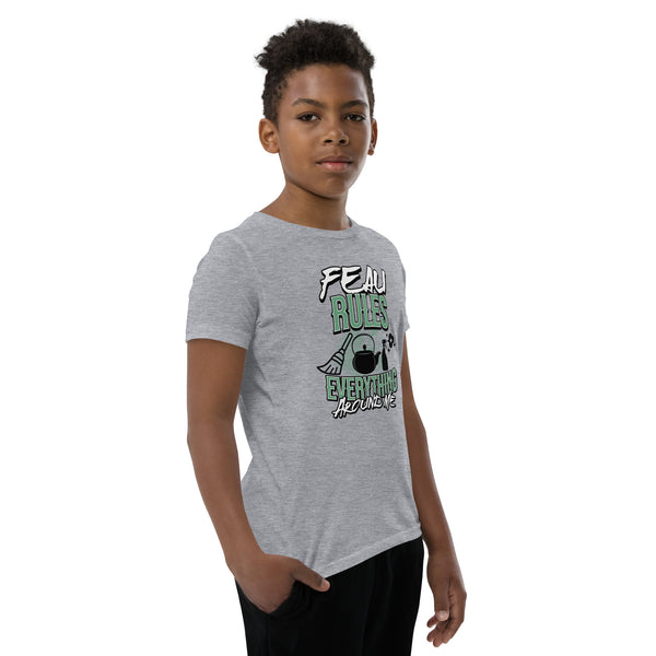 Feau rules everything Youth Short Sleeve T-Shirt