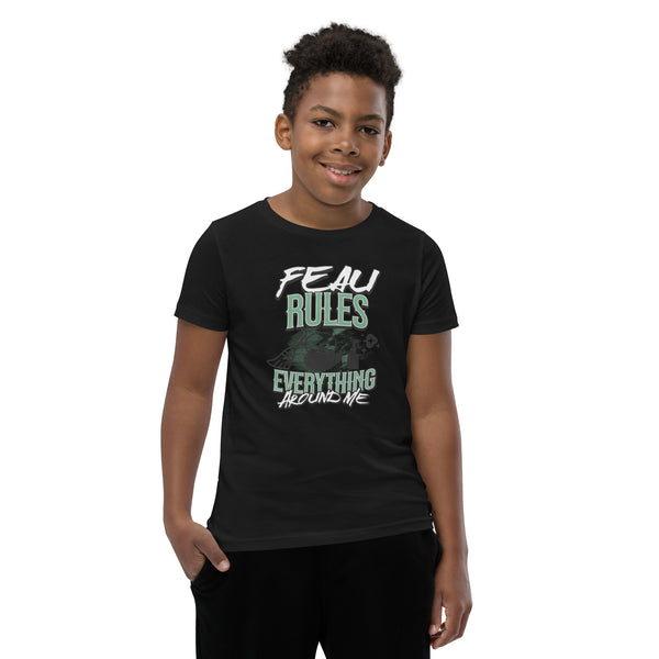 Feau rules everything Youth Short Sleeve T-Shirt