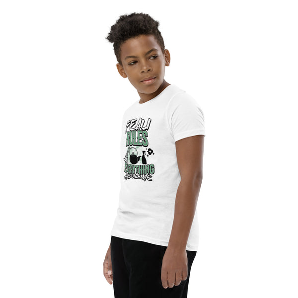 Feau rules everything Youth Short Sleeve T-Shirt