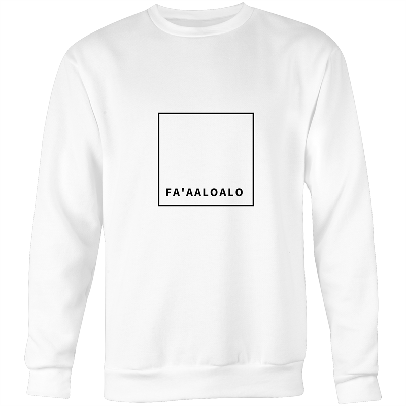 Faaaloalo AS Colour Box - Crew Neck Jumper Sweatshirt - Measina Treasures of Samoa