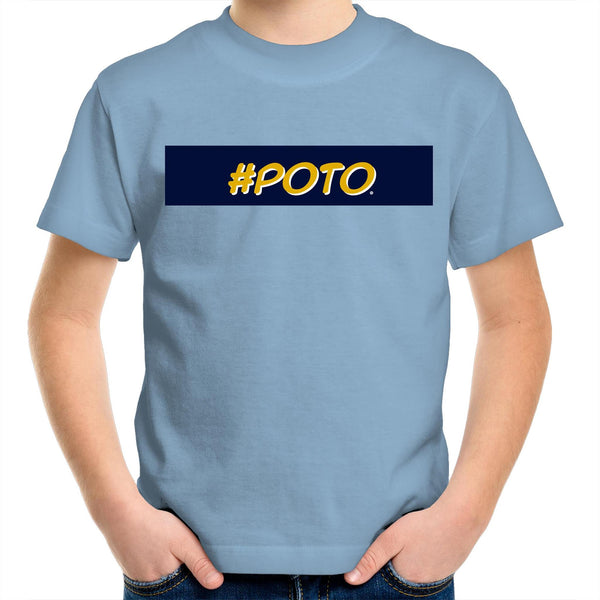 #Poto Smart Kids Youth Crew T-Shirt - Measina Treasures of Samoa