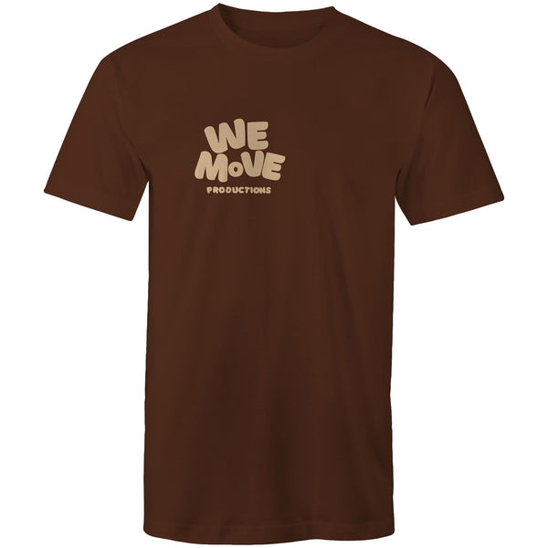 We Move Brown AS Colour Staple - Mens T-Shirt - Measina Treasures of Samoa