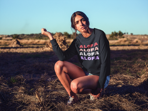 Alofa Love United - Crew Sweatshirt - Measina Treasures of Samoa