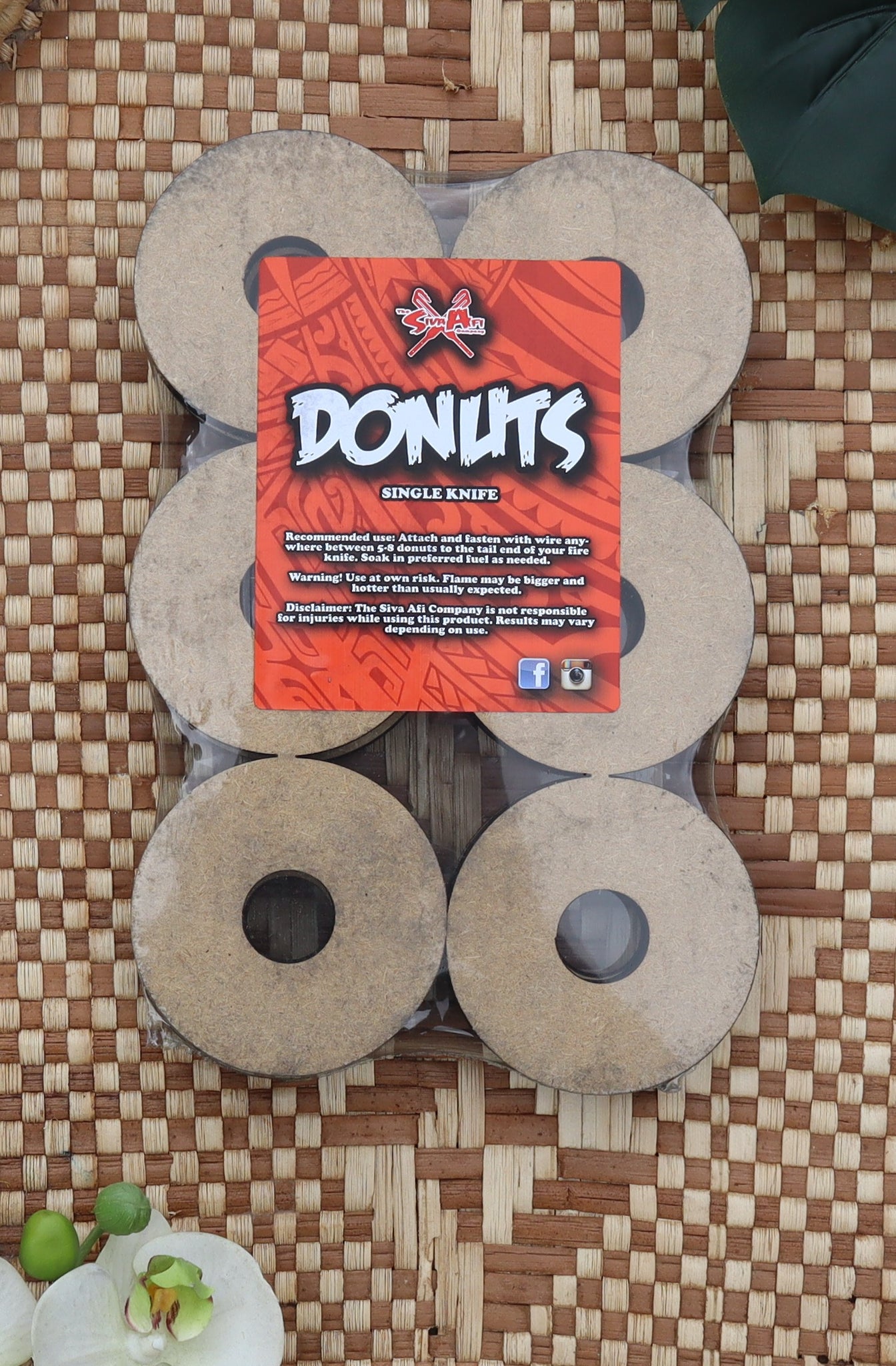 Donuts Single Knife Size - Measina Treasures of Samoa