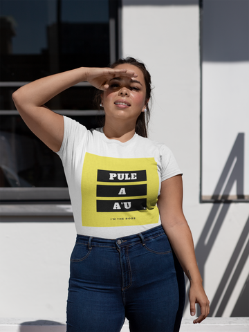 Pule A A'u - I am the Boss T-Shirt - Measina Treasures of Samoa
