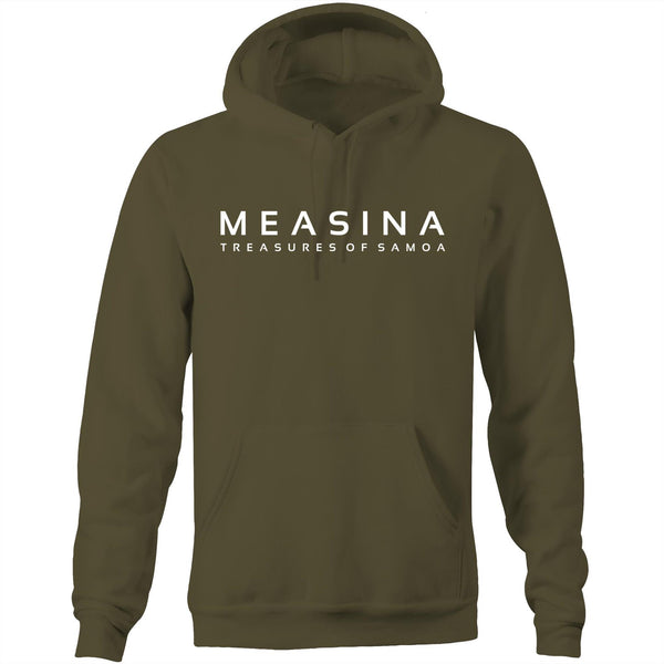 Measina Official Logo Pocket Hoodie Sweatshirt - Measina Treasures of Samoa