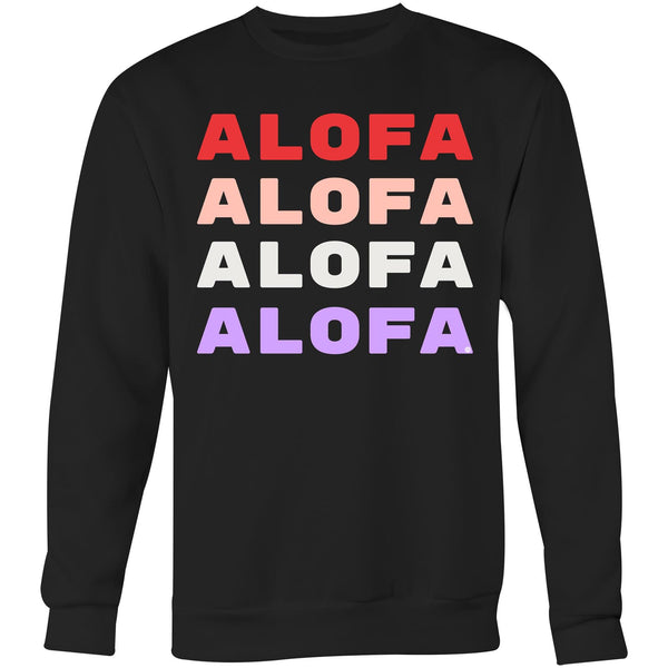 Alofa Love United - Crew Sweatshirt - Measina Treasures of Samoa