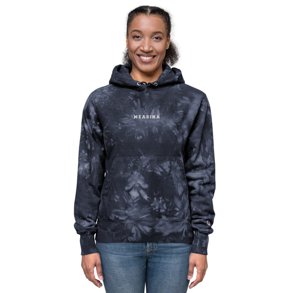Measina Unisex Champion tie-dye hoodie - Measina Treasures of Samoa