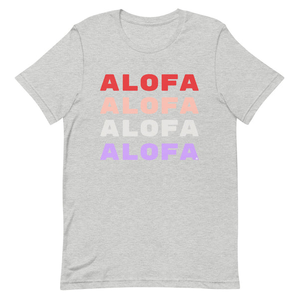 Alofa Short-Sleeve Unisex T-Shirt USA - Measina Treasures of Samoa