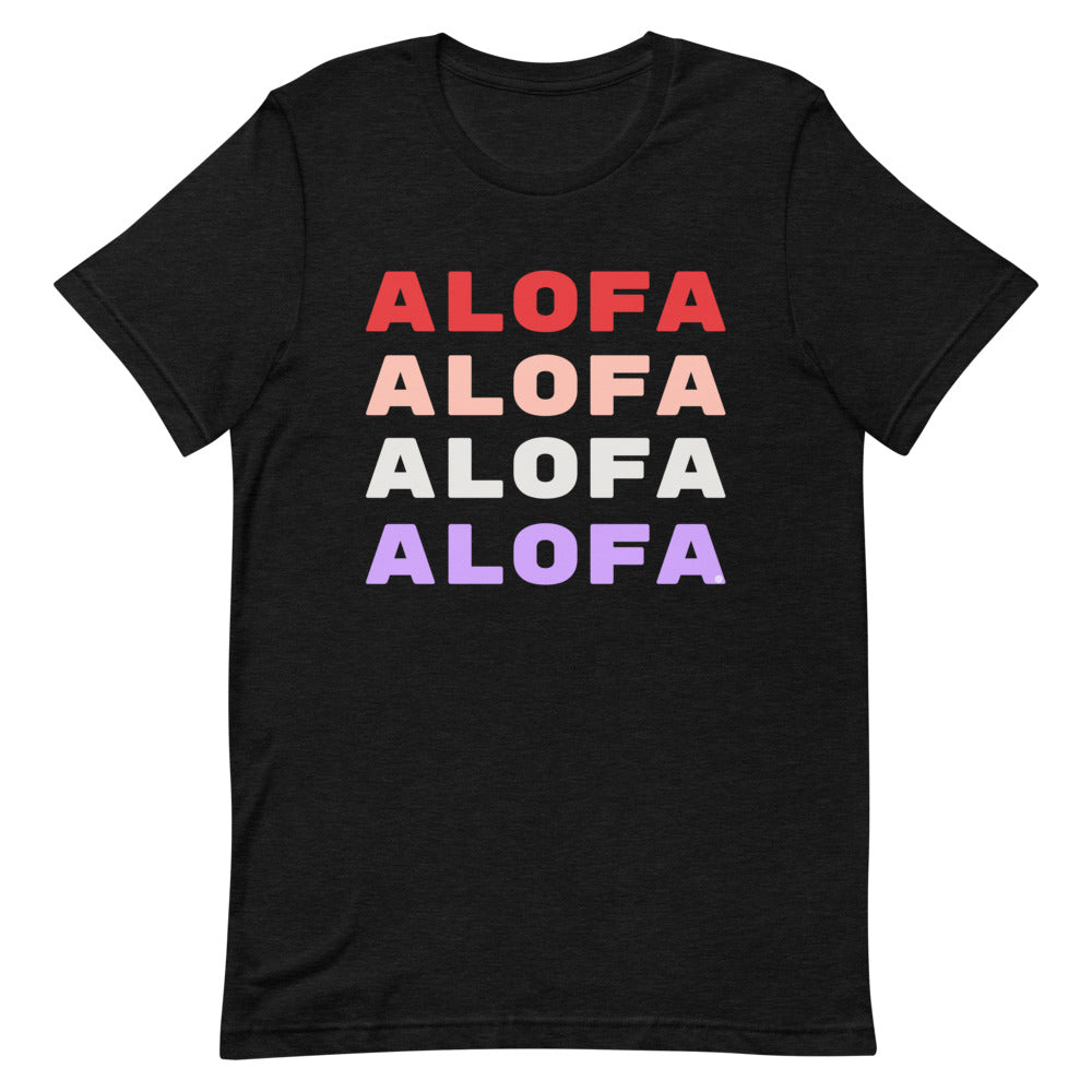 Alofa Short-Sleeve Unisex T-Shirt USA - Measina Treasures of Samoa