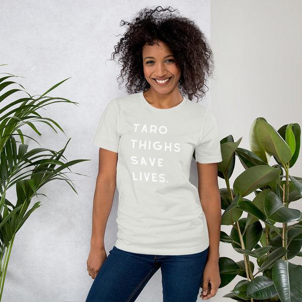 Taro Thighs Save Lives T-Shirt USA - Measina Treasures of Samoa