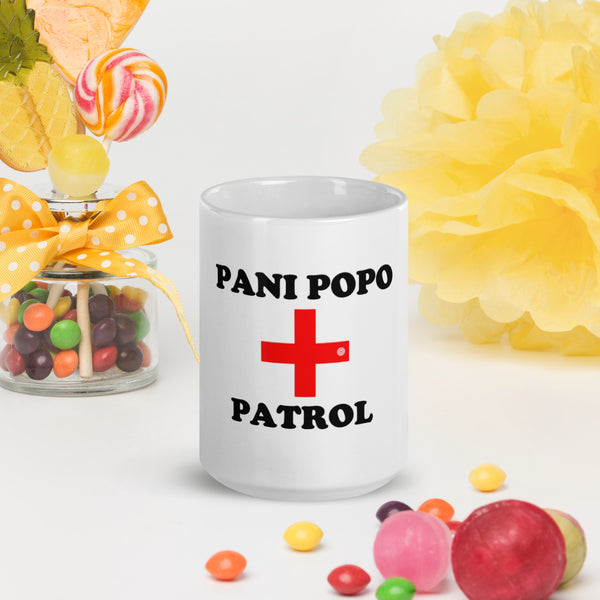 Pani Popo Patrol White glossy mug US - Measina Treasures of Samoa